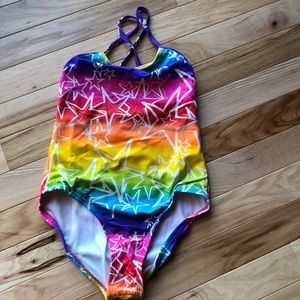 Rainbow and stars swimsuit